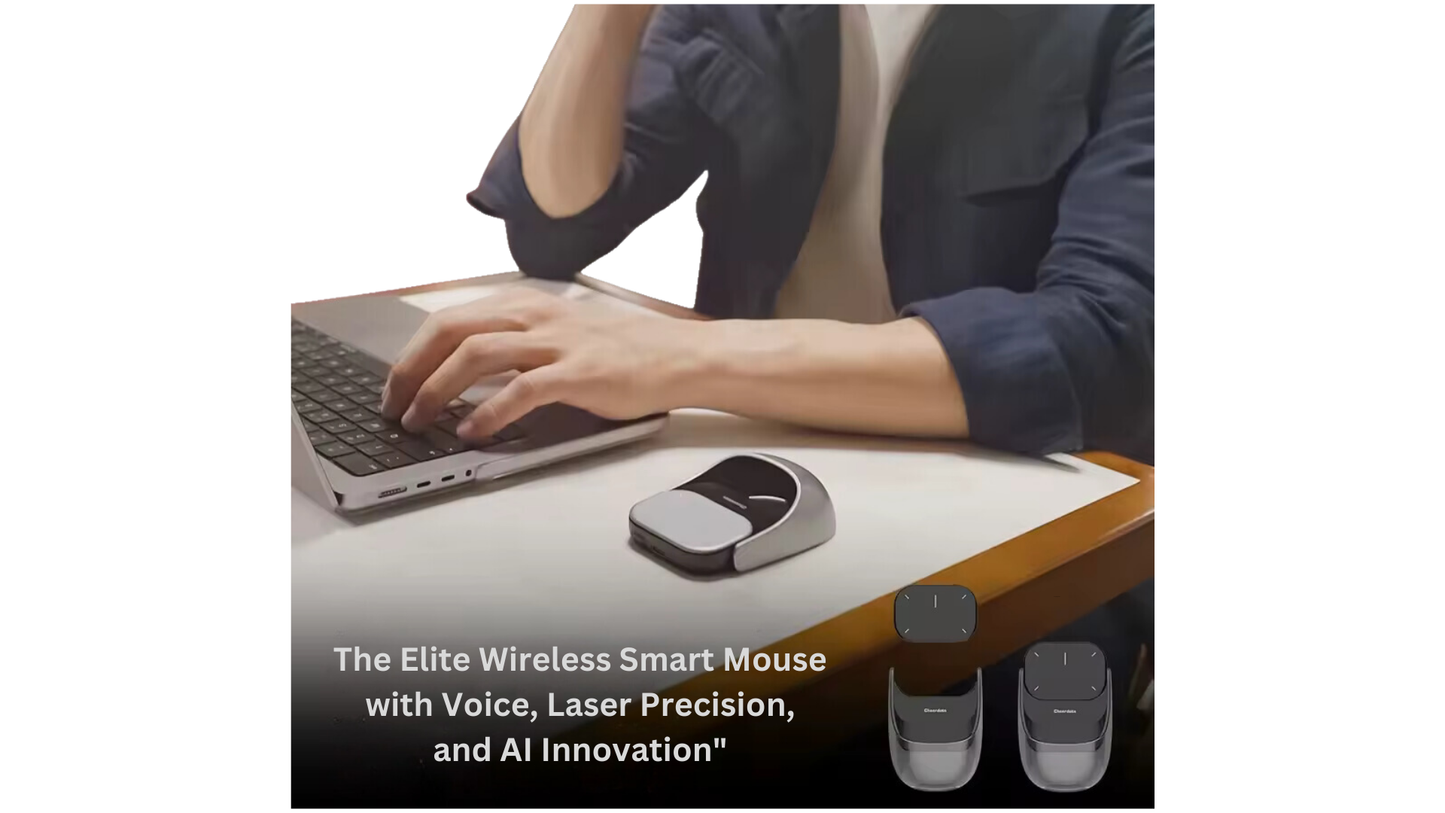 AirTouch Pro: Wireless Smart Mouse with Voice, Laser, and AI Tech